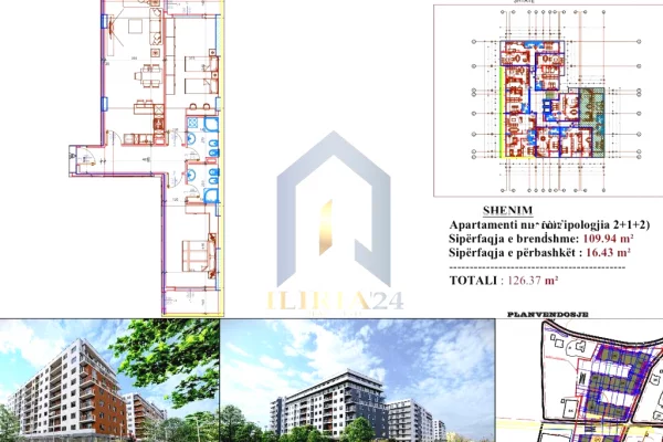 Shtepi ne shitje 2+1 ne Tirane - 151,644 Euro