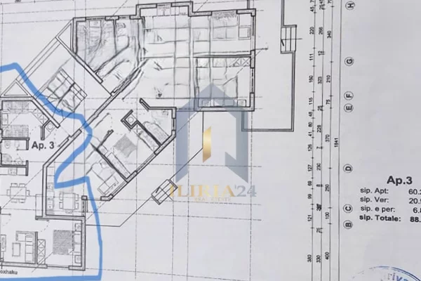 Shtepi ne shitje 2+1 ne Durres - 215,000 Euro