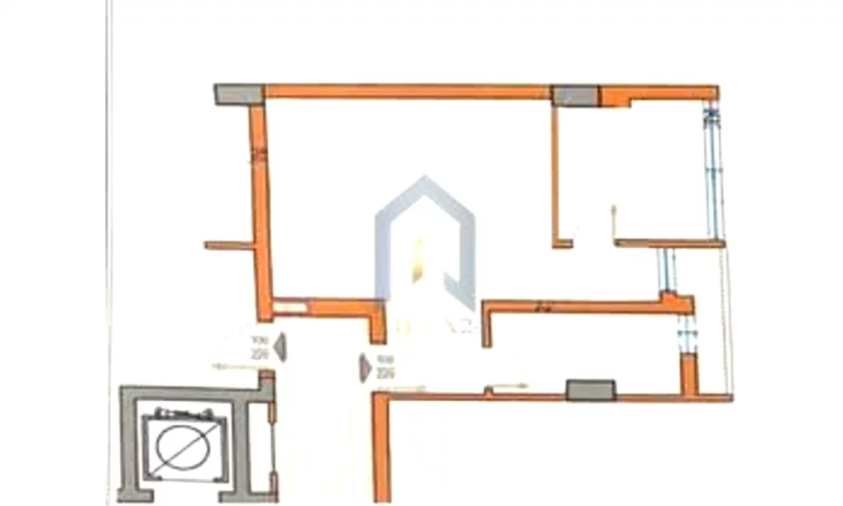 Shtepi ne shitje Apartament ne Tirane, 1+1, Mobilimi Bosh, pa mobiluar, Pagesa 88,000  Euro.