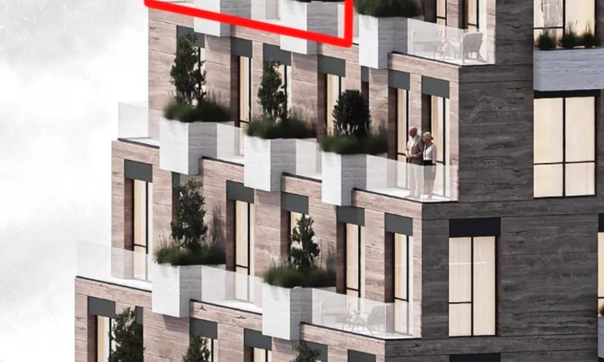 Appartamento in vendita a Tirana 1+1, Vuoto