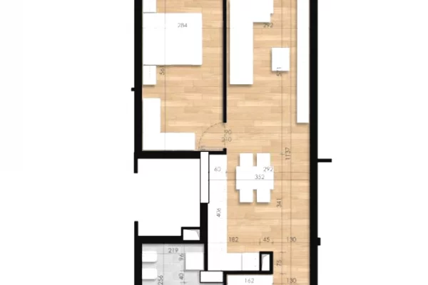 Casa in vendita 1+1 a Tirana - 128,000 Euro