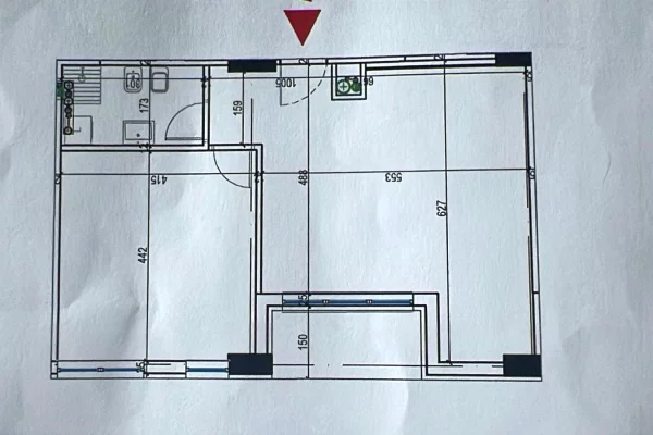 Appartamento in vendita a Tirana 1+1, Vuoto
