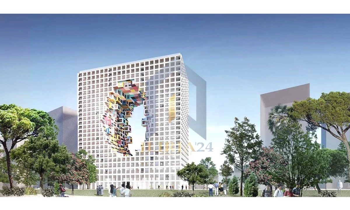 Appartamento in vendita a Tirana 1+1, Vuoto