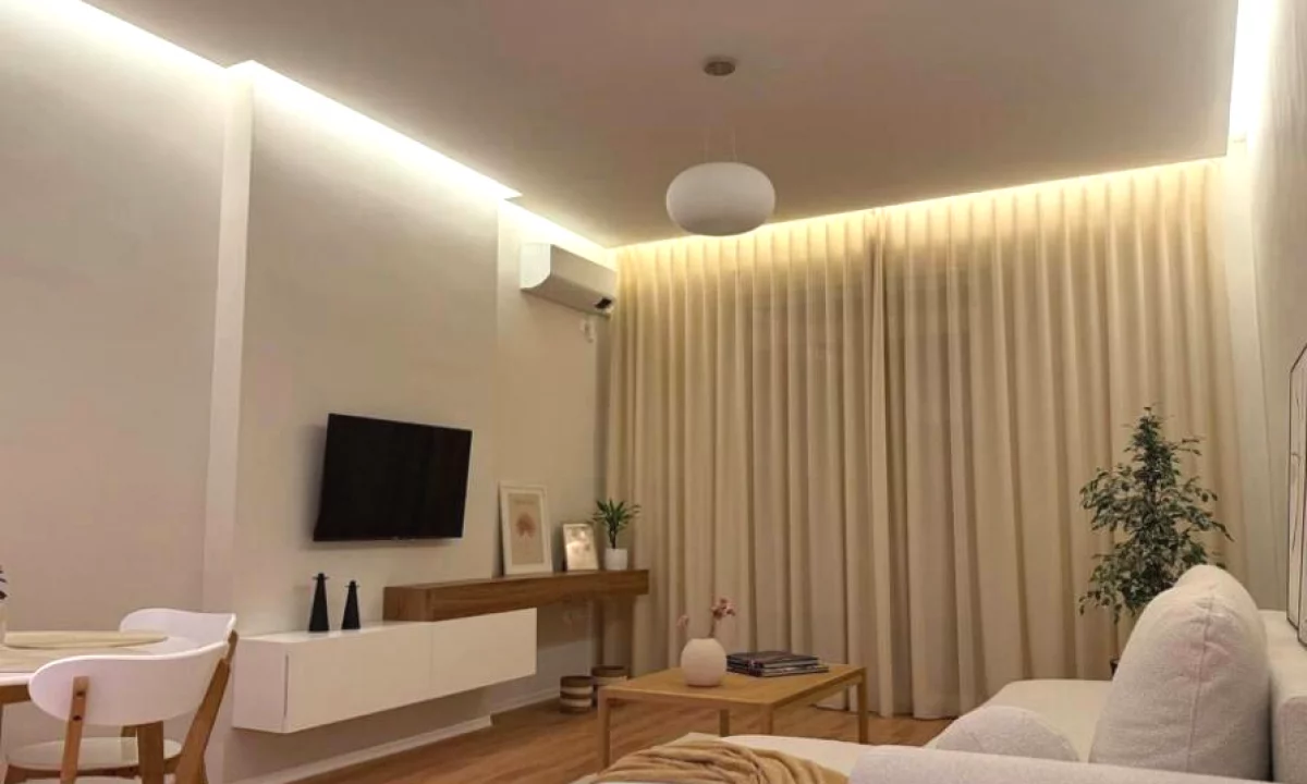 Shtepi ne shitje Apartament ne Tirane, 1+1, Mobilimi E mobiluar, Pagesa 159,650  Euro.