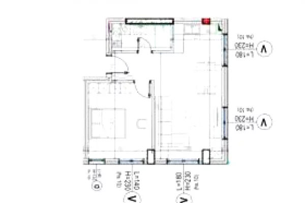 Appartamento in vendita a Tirana 1+1, Vuoto