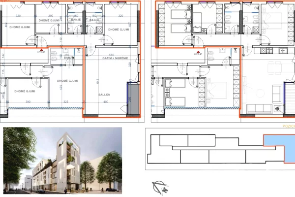 Shtepi ne shitje Apartament ne Durres, 3+1, Mobilimi Bosh, pa mobiluar, Pagesa 167,000  Euro.