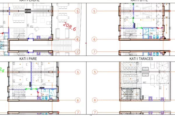 Shtepi ne shitje Vila Luksoze ne Tirane, 3+1, Mobilimi Bosh, pa mobiluar, Pagesa 418,316  Euro.