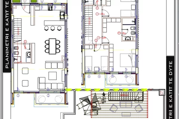 Duplex 3+1+3 për shitje tek Kodrat e Diellit 1 JUG