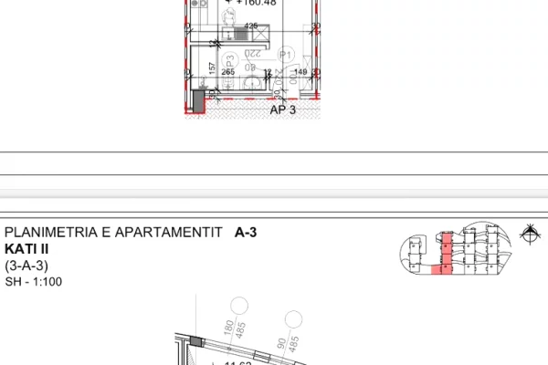 OKAZION Duplex 2+1+2 për shitje tek Kodra e Diellit 2