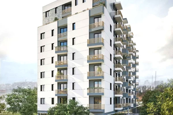 Apartament 1+1 per qira tek Rezidenca E88 Laprake