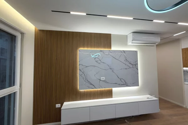 Shtepi me qera Apartament ne Tirane, 2+1, Mobilimi Pjeserisht e mobiluar, Pagesa 800  Euro.