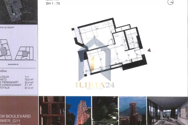 Shtepi ne shitje 1+1 ne Tirane - 224,250 Euro