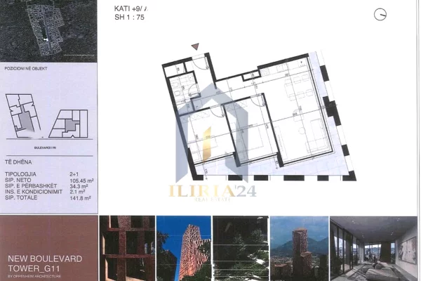 House for Sale 2+1 in Tirana - 326,140 Euro