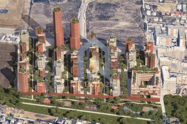 Apartment for sale in Tirana 1+1, Emty