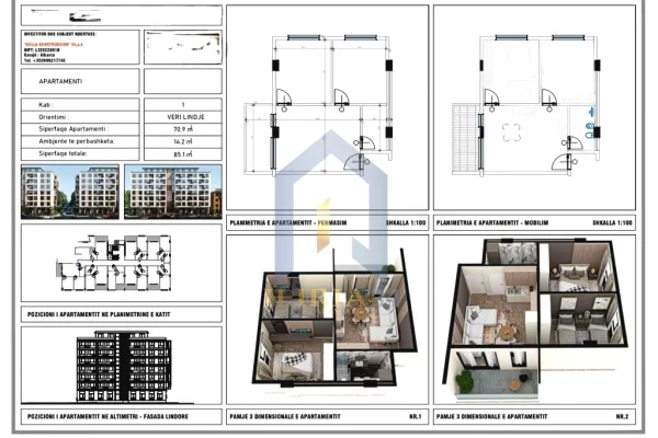 Shtepi ne shitje 2+1 ne Durres - 102,120 Euro