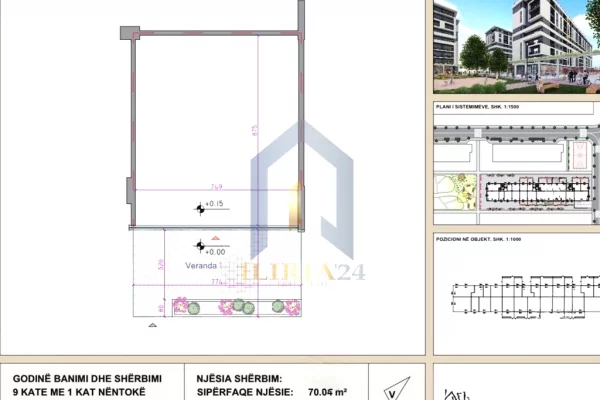 Ambient biznesi ne shitje 1+1 ne Tirane - 193,788 Euro