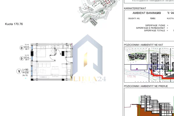 House for Sale 1+1 in Tirana - 95,000 Euro