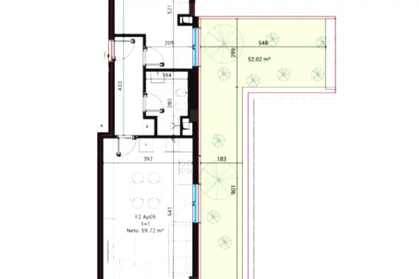 Shtepi ne shitje Apartament ne Vlore, 1+1, Mobilimi Bosh, pa mobiluar, Pagesa 2,900  Euro.