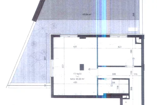 Shtepi ne shitje Apartament ne Vlore, 1+1, Mobilimi Bosh, pa mobiluar, Pagesa 2,900  Euro.