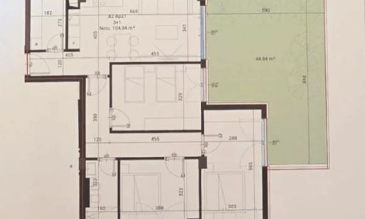 Shtepi ne shitje Apartament ne Vlore, 3+1, Mobilimi Bosh, pa mobiluar, Pagesa 2,900  Euro.