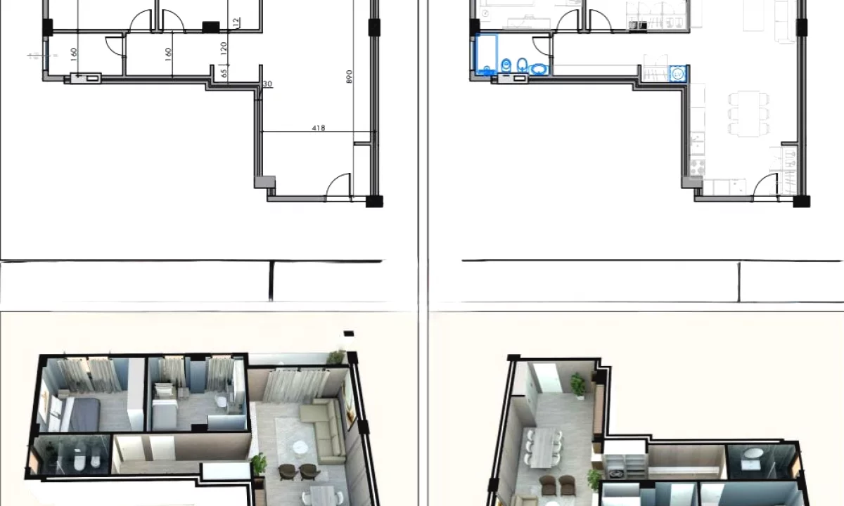 Shtepi ne shitje Apartament ne Tirane, 2+1, Mobilimi Bosh, pa mobiluar, Pagesa 151,200  Euro.