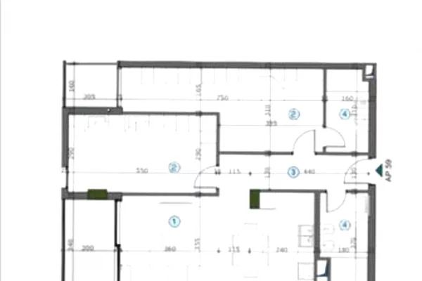 Shtepi ne shitje Apartament ne Tirane, 2+1, Mobilimi Bosh, pa mobiluar, Pagesa 143,750  Euro.