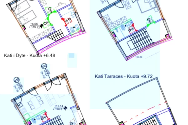 TRIPLEX PER SHITJE TEK KODRA E DIELLIT 