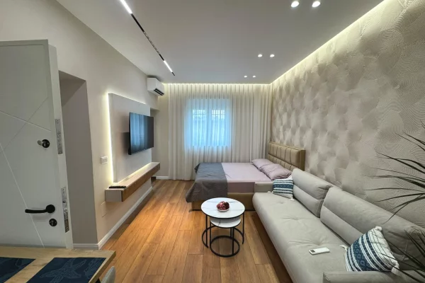 Shtepi ne shitje Apartament ne Tirane, Garsoniere, Mobilimi E mobiluar, Pagesa 120,000  Euro.