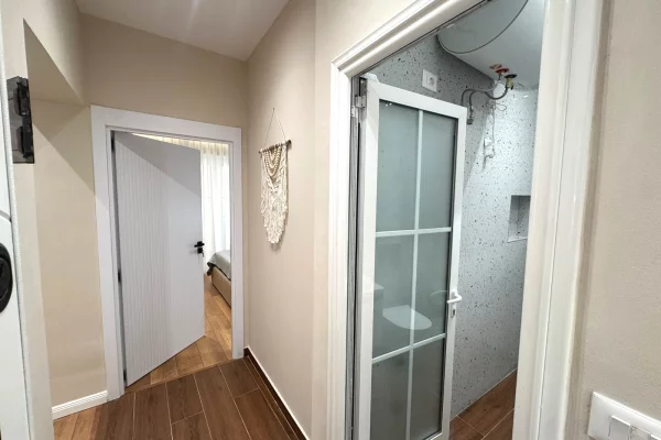 Shtepi ne shitje Apartament ne Tirane, 1+1, Mobilimi E mobiluar, Pagesa 163,000  Euro.