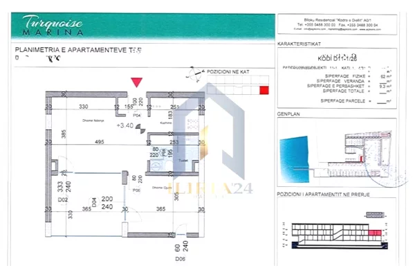 Shtepi ne shitje Apartament ne Durres, 1+1, Mobilimi Bosh, pa mobiluar, Pagesa 213,900  Euro.