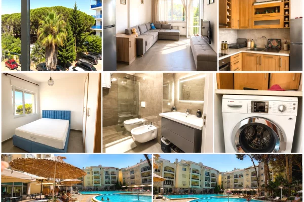 Apartment for sale in Durres 1+1, Furnished