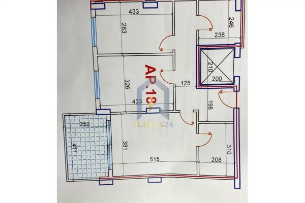 Apartment for sale in Tirana 2+1, Furnished