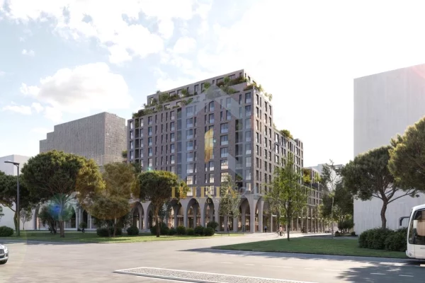Apartament 1+1+verande per shitje ne "Bulevard"