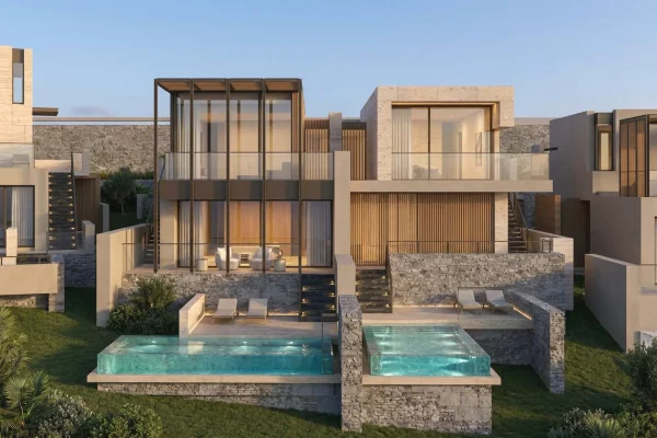 Shtepi ne shitje Vila Luksoze ne Himare, 3+1, Mobilimi Bosh, pa mobiluar, Pagesa 1,100,000  Euro.