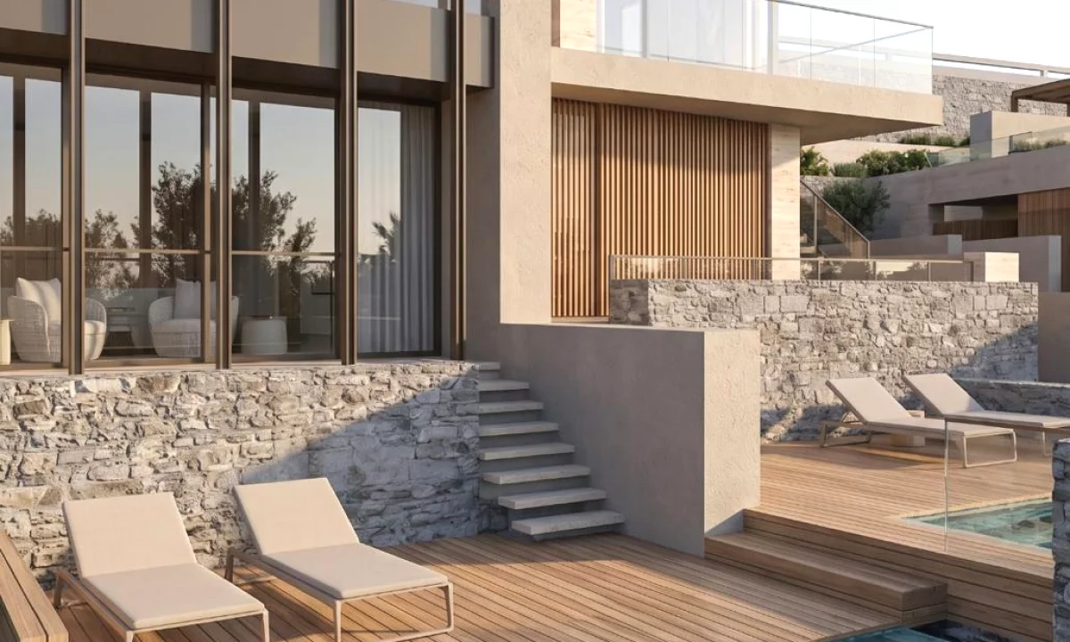 Shtepi ne shitje Vila Luksoze ne Himare, 3+1, Mobilimi Bosh, pa mobiluar, Pagesa 1,100,000  Euro.