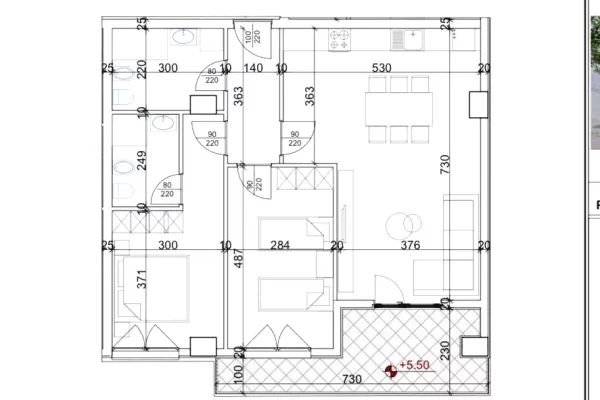 Shtepi ne shitje 2+1 ne Tirane - 212,000 Euro