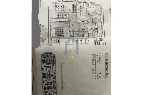 Shtepi ne shitje Apartament ne Tirane, 2+1, Mobilimi E mobiluar, Pagesa 226,000  Euro.
