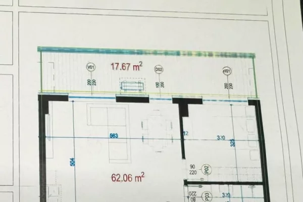 Apartament 1+1 per shitje tek residenca qershia ali demi 