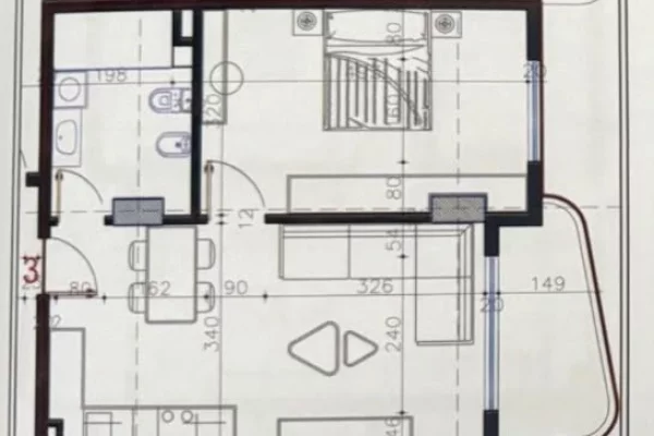 OKAZION KAMEZ SHITET APARTAMENT 1+1 