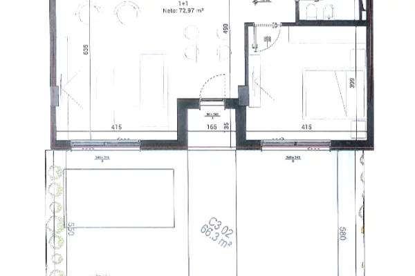 okazion mjull bathore shitet apartament 1+1 