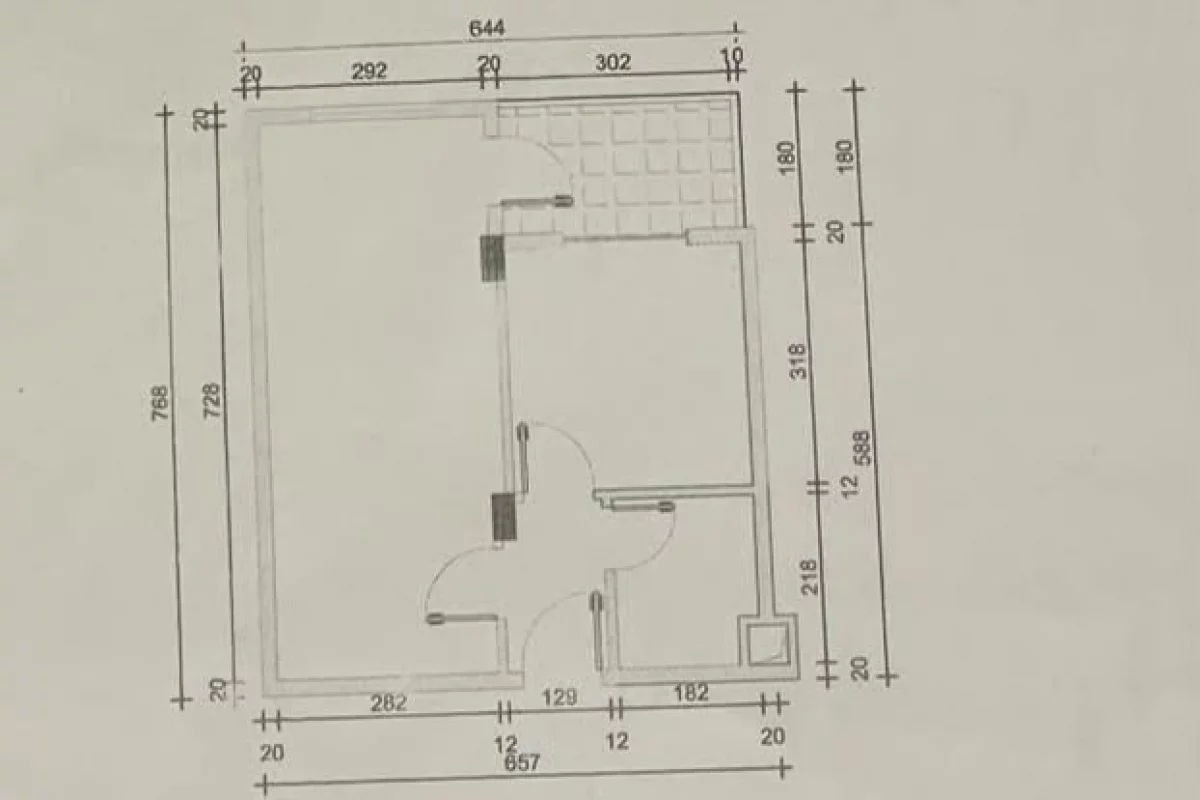 Shtepi ne shitje Apartament ne Tirane, 1+1, Mobilimi E mobiluar, Pagesa 95,000  Euro.