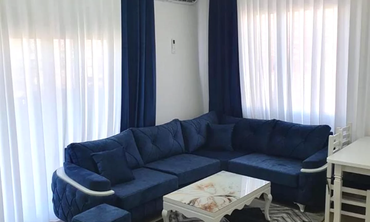 Shtepi me qera Apartament ne Tirane, 1+1, Mobilimi E mobiluar, Pagesa 50,000  Leke.
