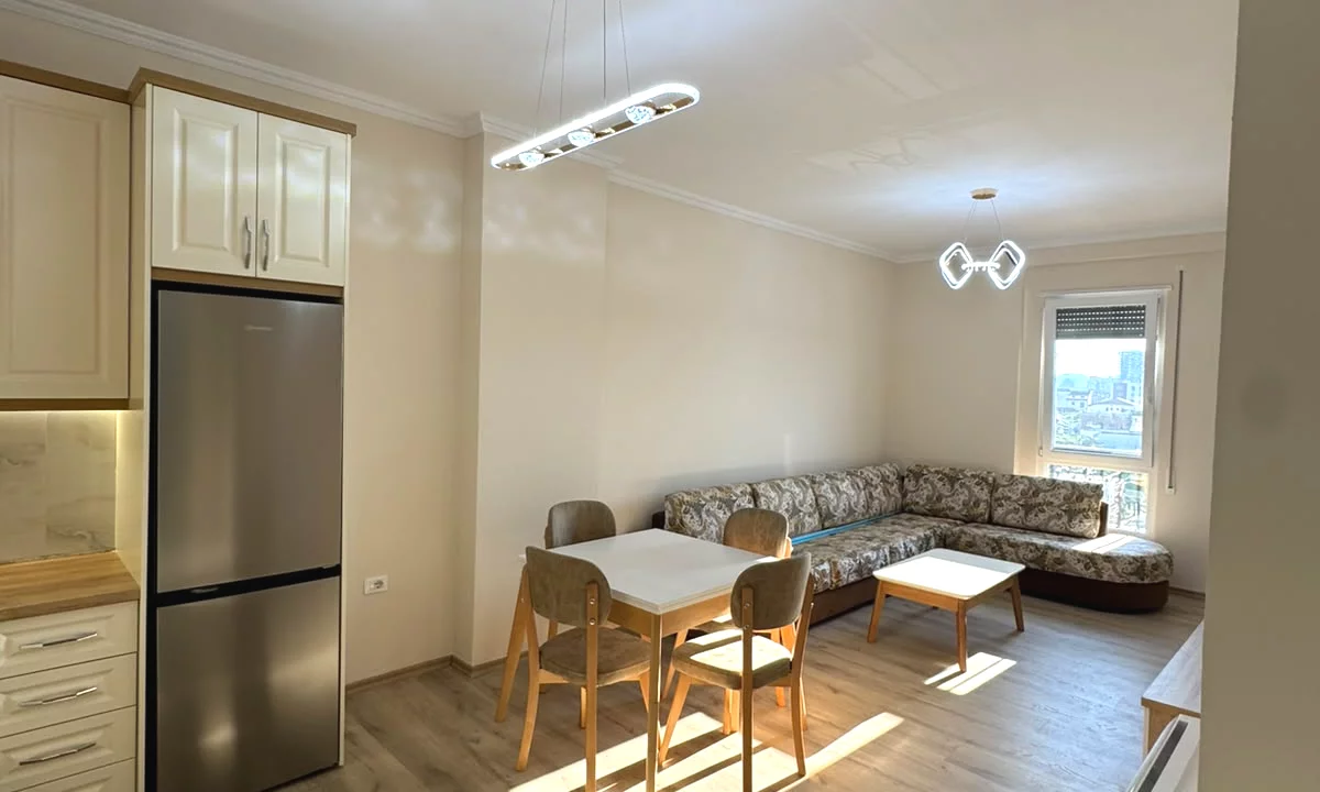 Shtepi me qera Apartament ne Tirane, 1+1, Mobilimi E mobiluar, Pagesa 500  Euro.