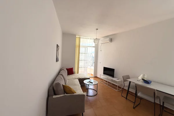 Shtepi ne shitje Apartament ne Tirane, 1+1, Mobilimi E mobiluar, Pagesa 95,000  Euro.
