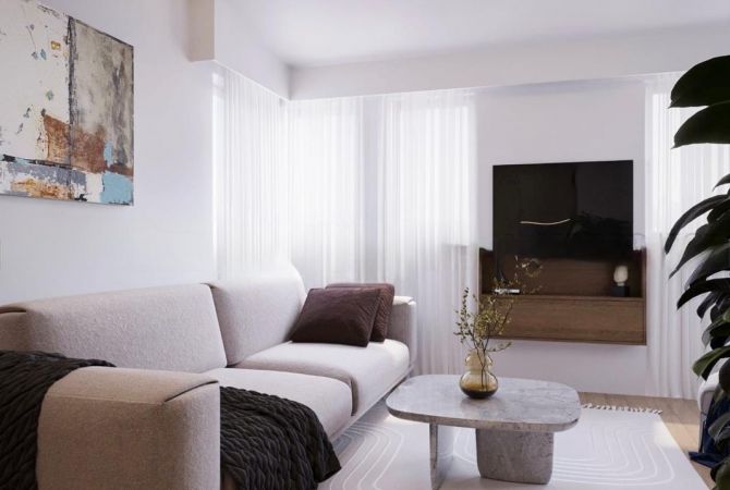 APARTAMENT 1+1 PER SHITJE TE RRUGA FORTUZI PRANE QENDRES 