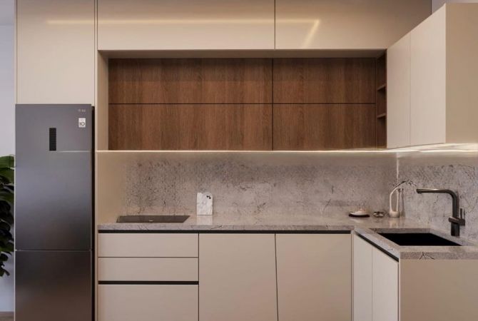 Shtepi ne shitje Apartament ne Tirane, 1+1, Mobilimi Bosh, pa mobiluar, Pagesa 175,000  Euro.