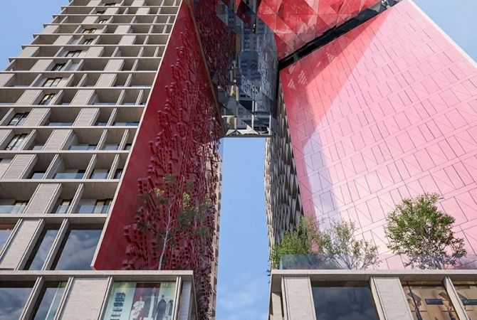 APARTAMENT NE SHITJE 3+1 TE UNITED TOWER 