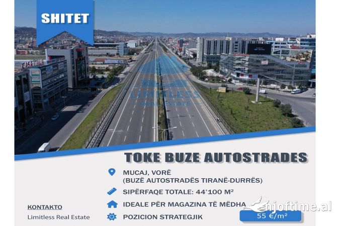 Land for Sale in Tirana - 2,425,500 Euro