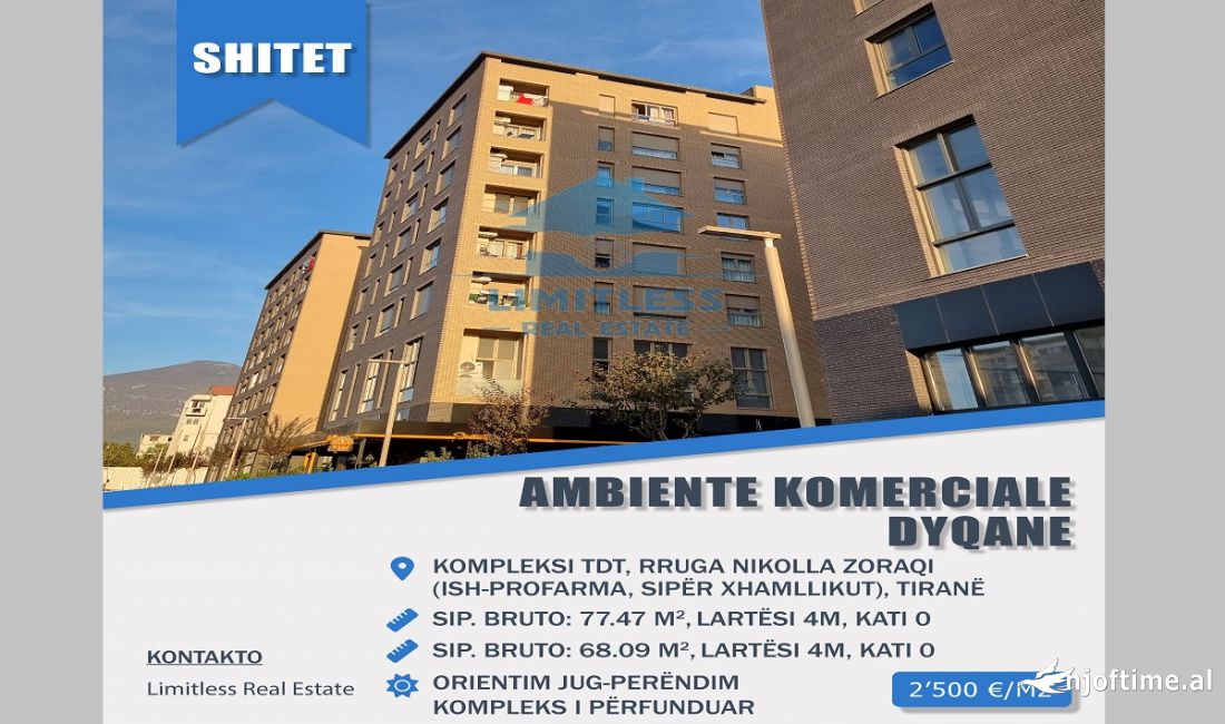 Shiten Dyqane Kleringu tek Kompleksi TDT Ish-Profarma