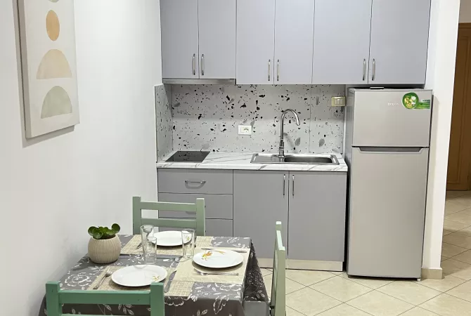 Apartment for rent in Durres 1+1, Furnished